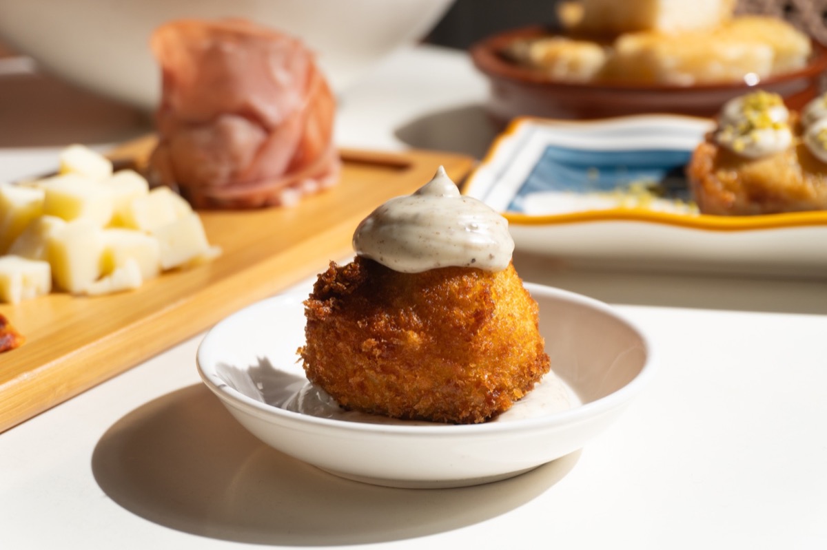 Arancini Sisig antipasto