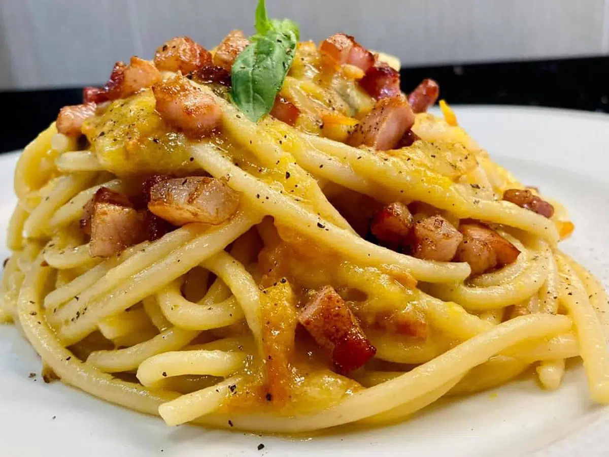 Golden Amatriciana primo piatto