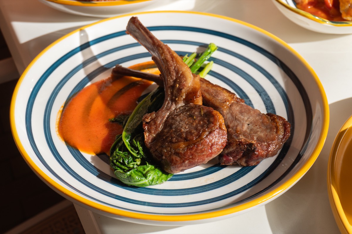 Lamb Rack secondo piatto